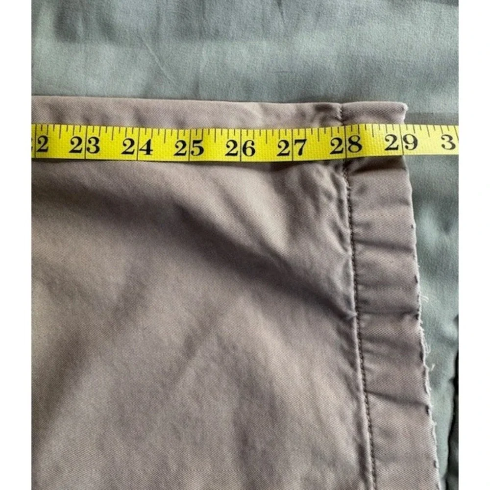 VTG J Crew Mens 36 x 30 Flannel Lined Khaki Chino Pants Tartan Plaid Y2K Grandpa
